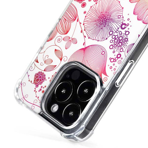Elegant Flowers iPhone 16 Pro MagSafe Case